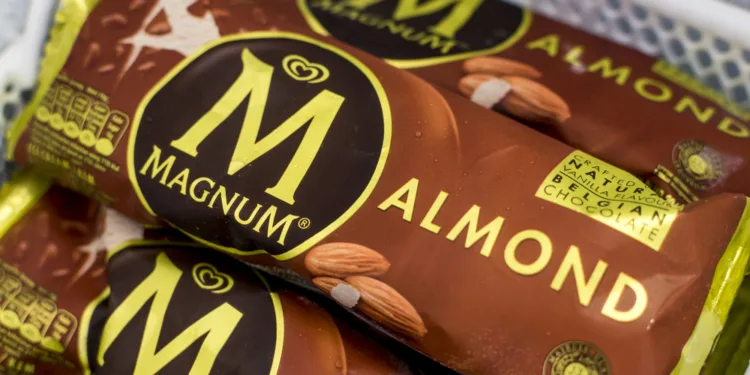 Magnum ice cream launches on Amsterdam stock exchange