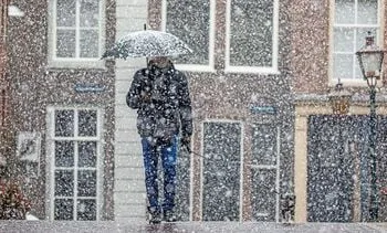 dit weekend valt er sneeuw