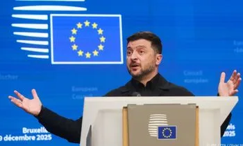 Zelensky is dankbaar voor de 90 miljard euro van Europa