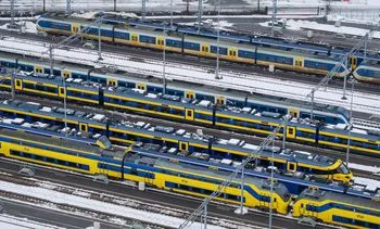 NS rijdt ook maandag met aangepaste dienstregeling om winterweer