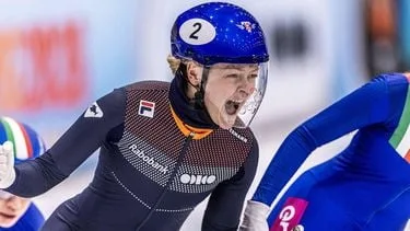 Xandra Velzeboer grijpt goud op 1000 meter bij EK shorttrack
