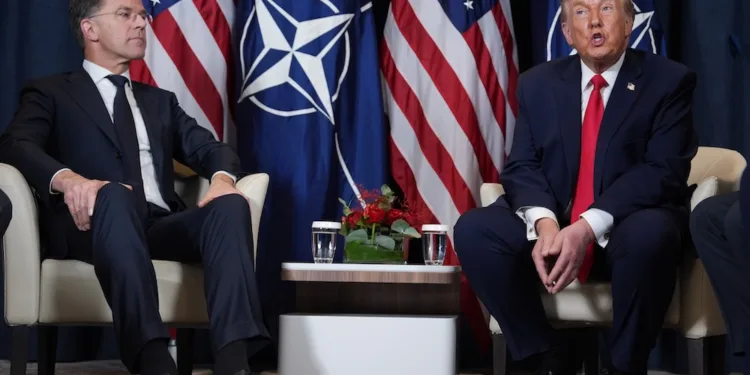 “We cannot do without US support,” says Nato chief Mark Rutte