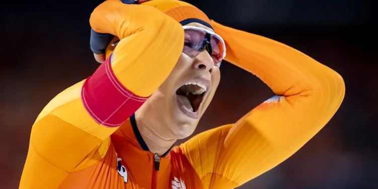 Jutta Leerdam blazes to Netherlands’ first skating gold in Milan