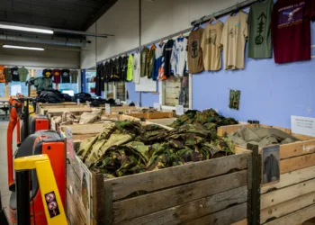 Old army gear to be recycled into building material