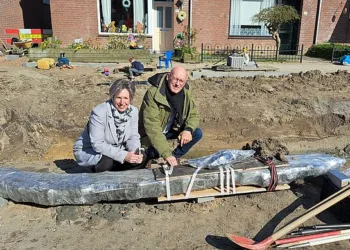 Viking ship found at site of centuries-old Dutch trade hub