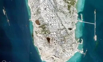 Trump meldt zware bombardementen op Iraans eiland Kharg