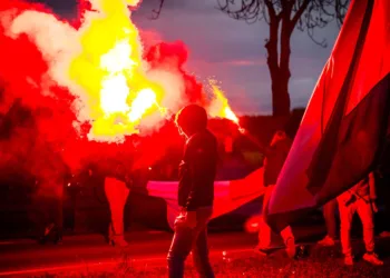Third demonstration against asylum seekers’ centre in Den Bosch