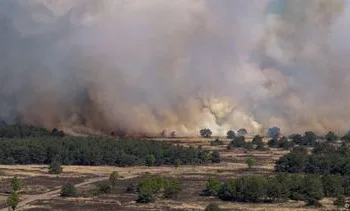 Brand militair terrein ’t Harde ‘helaas niet kleiner geworden’