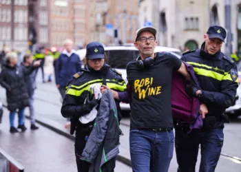 Police make 13 arrests at Remembrance Day ceremony in Amsterdam