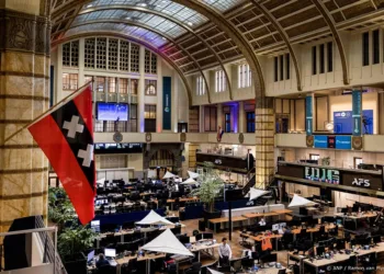 AEX-index in Amsterdam stijgt tot hoogste slotstand ooit