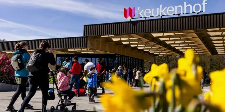 Keukenhof trekt voor vierde jaar op rij 1,4 miljoen bezoekers